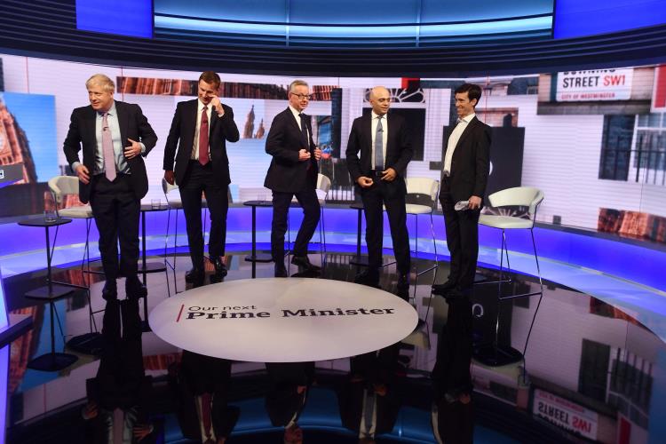 Debate after second round of voting for Conservative party leadership